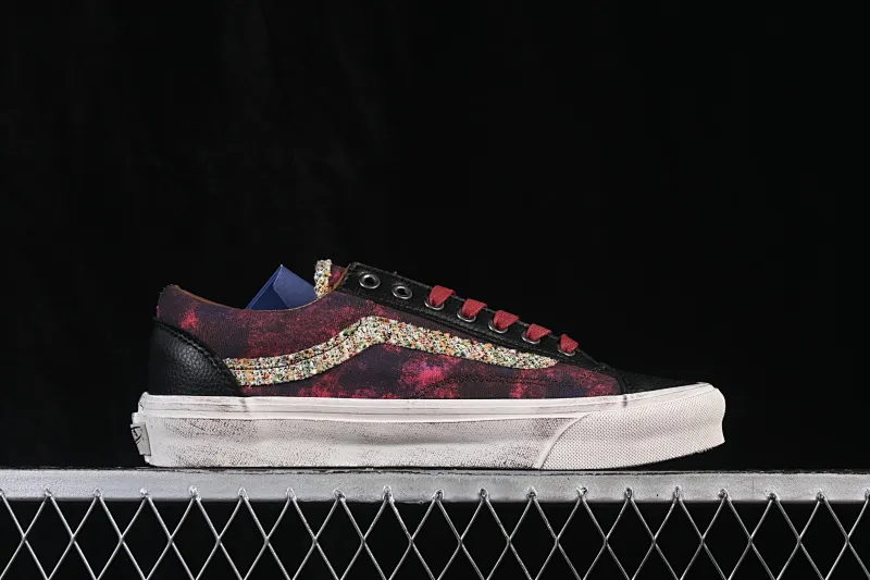 All categories Vans Vans series Vans Low Vans low top Vans Premium Old Skool 36 Vans distressed dirty shoes VN000D9RERG